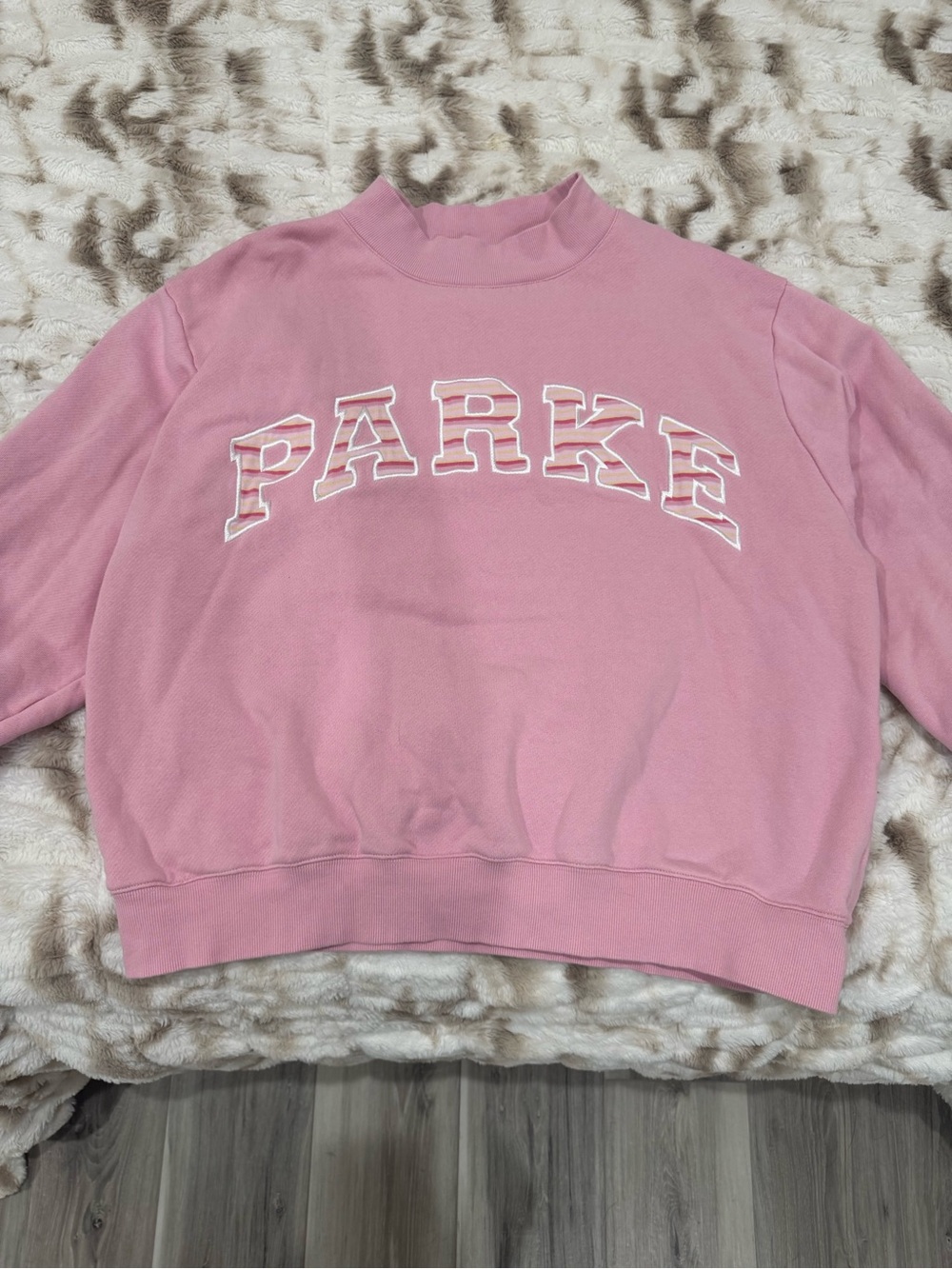 PARKE Sweatpea Mockneck L/XL